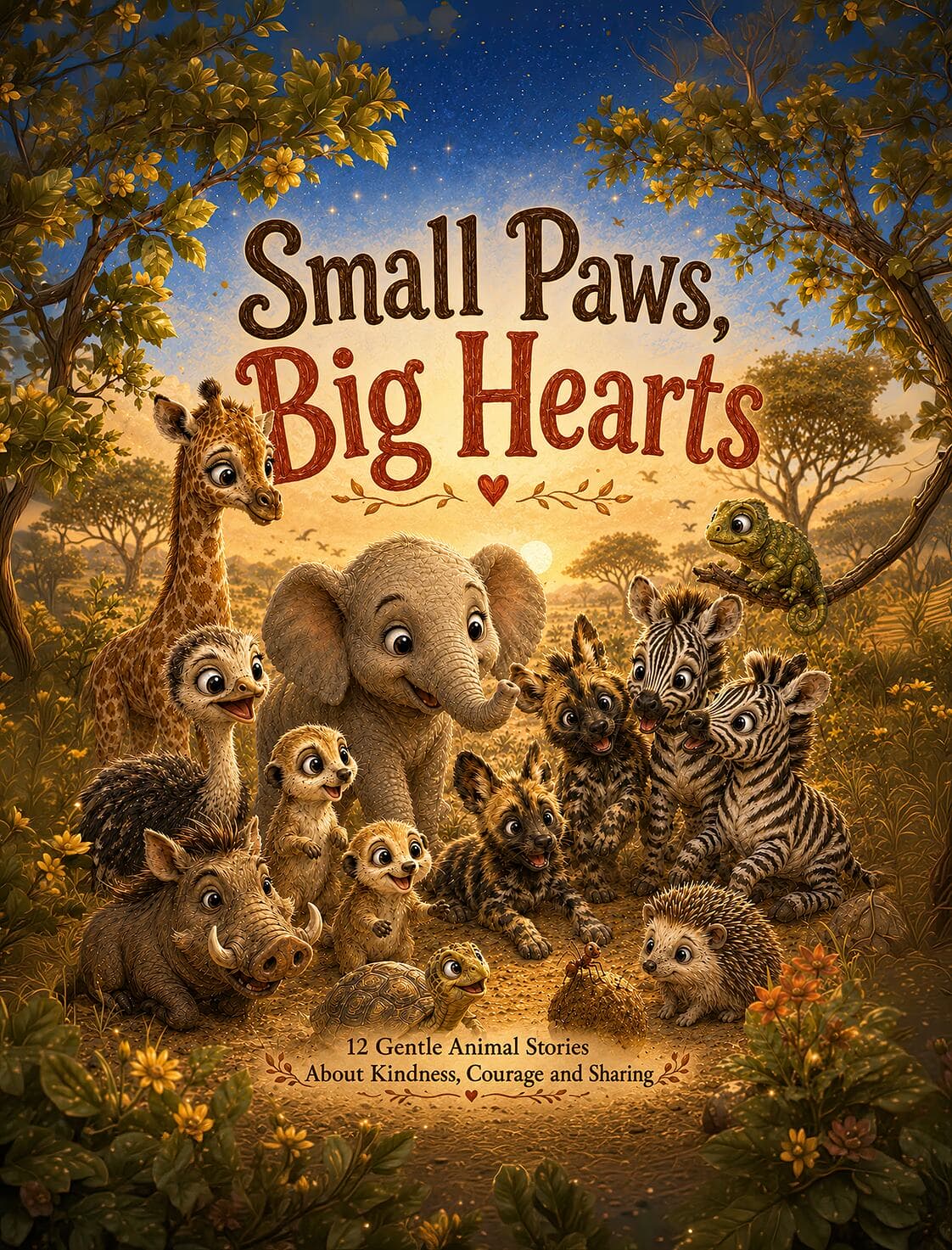 Small Paws, Big Hearts book cover